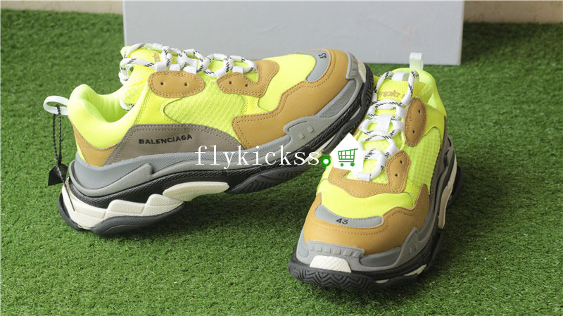 Balenciaga Triples Fall Winter Sneaker Neon Green